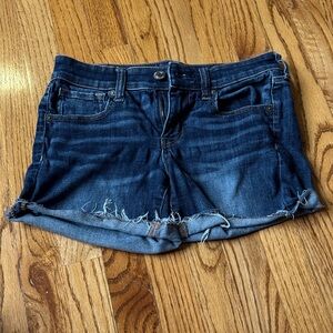 American Eagle Outfitters Dark Blue Jean Shorts